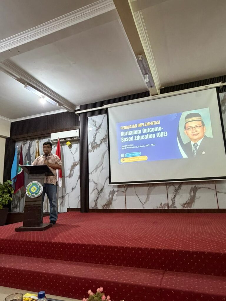 Sambutan Wakil Rektor II Universitas Sari Mulia